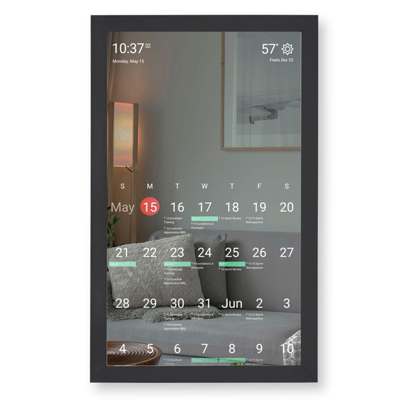 DAKboard Mirror Display