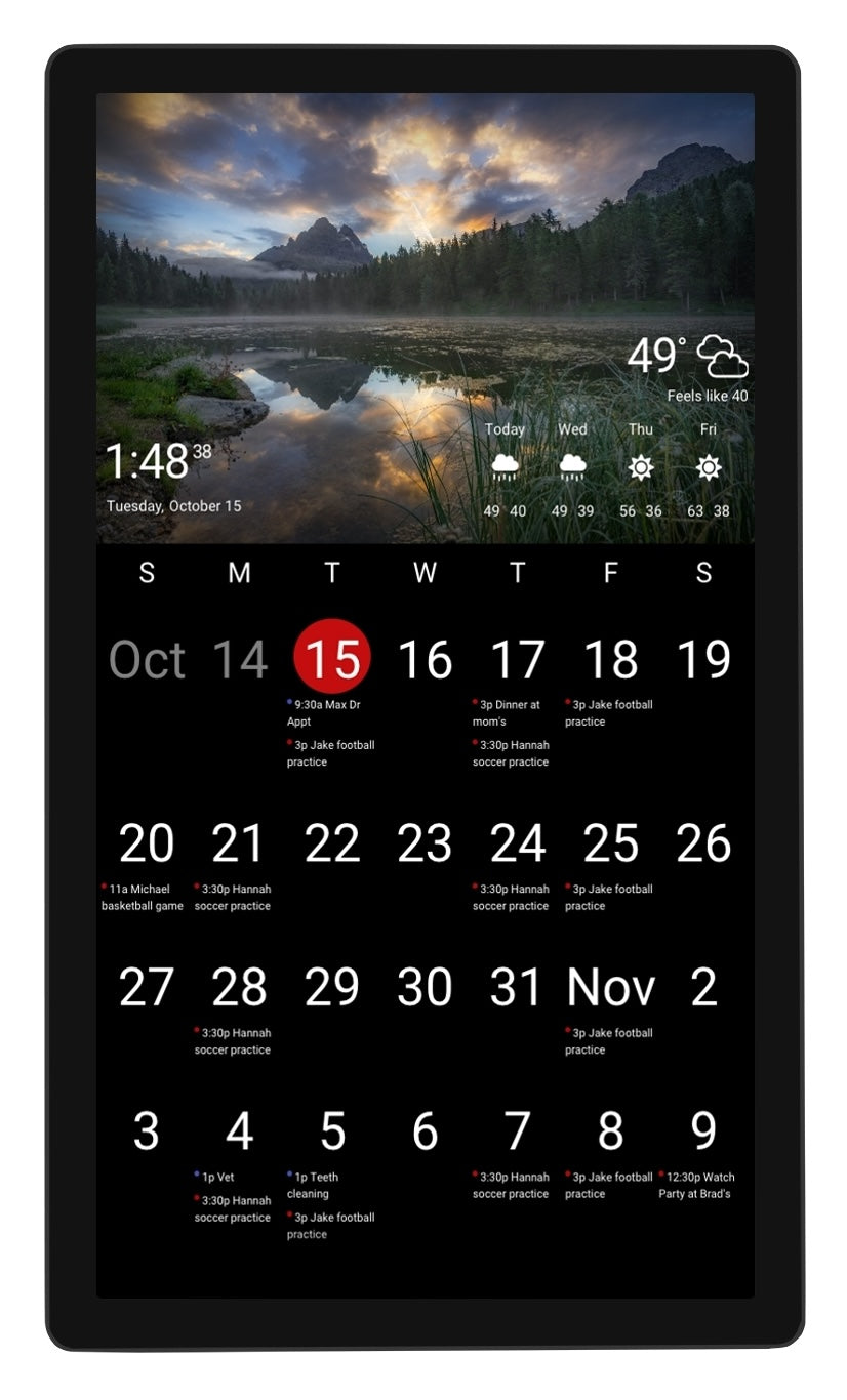 Wall Display V2 Plus 24 In HD 1080p IPS Screen W Stereo Speakers Wall Display V2 Plus 24 In Hd 1080p Ips Screen W Stereo Speakers