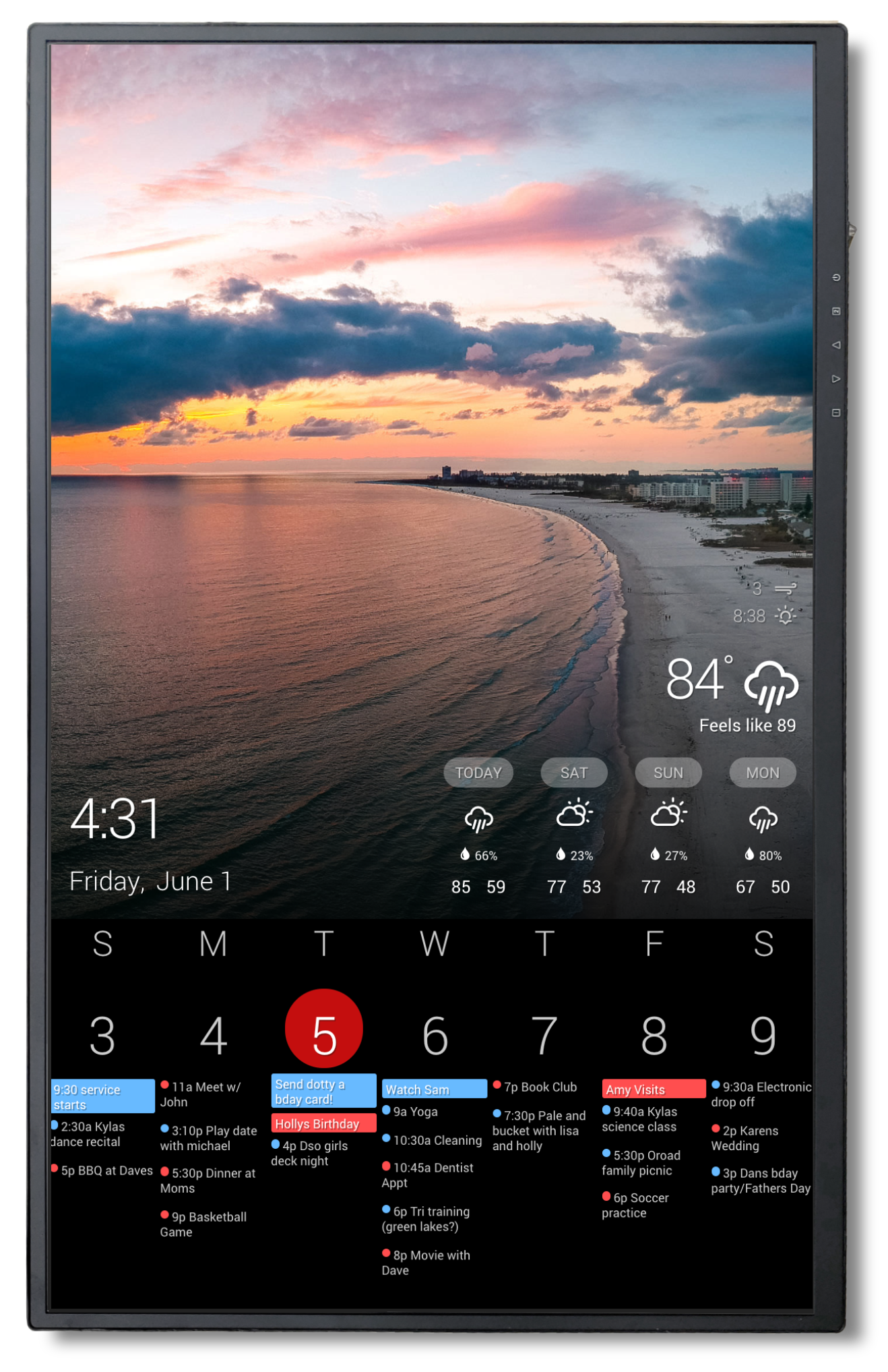 DAKboard Wall Display 27
